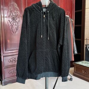 Women Oversized Velvet Hoodie